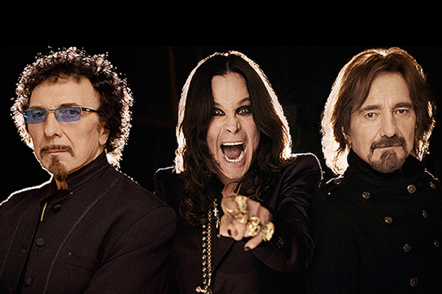 Ozzy Osbourne, Tony Iommi e Geezer Butler: pais de tudo o que é pesado
