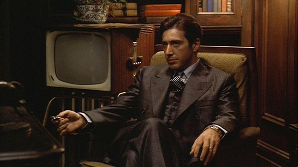 Al Pacino como Michael: o diabo veste terno