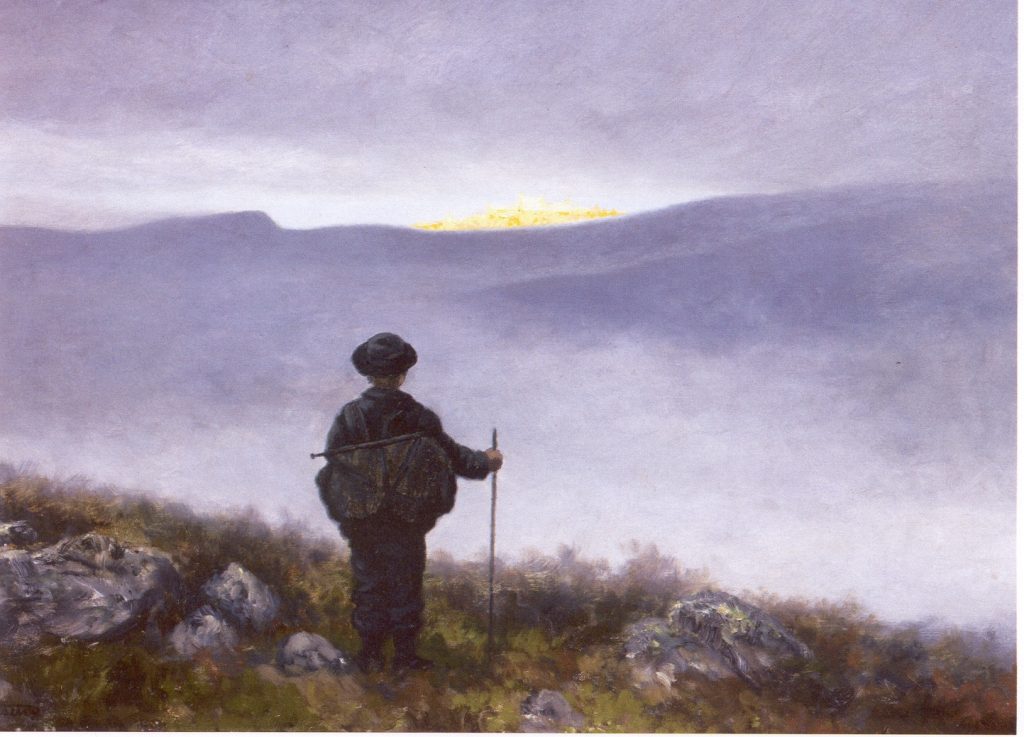 Soria Moria, do pintor norueguês Theodor Kittelsen