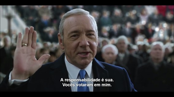 Frank Underwood ou Michel Temer? Devido ao realismo proposto pela série, não é difícil imaginar o atual presidente brasileiro dizendo esse tipo de frase. 