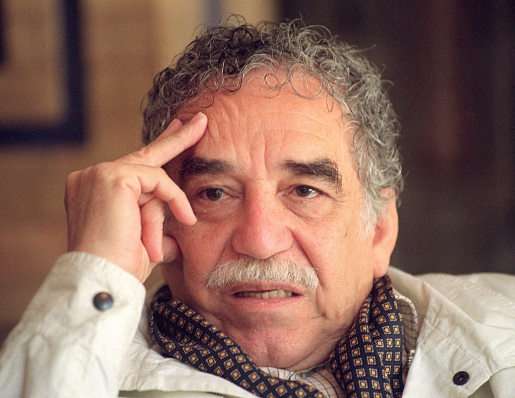 Gabriel García Márquez tentando se lembrar que Aureliano é esse. Fonte: Agência EFE